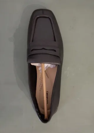 Mocasines de cuero negros