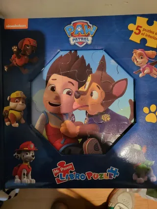 Libro Puzzle Paw Patrol Nickelodeon