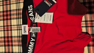 Boxer Tommy Hilfiger Rojo y Negro