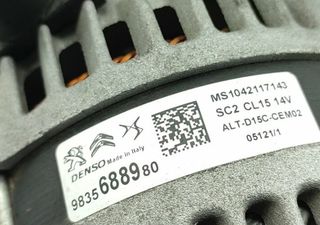 2002035 9835688980 alternador opel corsa f edition