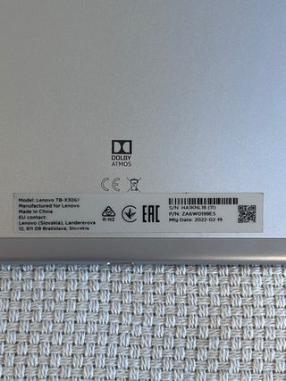 Tablet Lenovo TB-X306F Negra