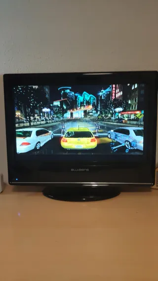 Consola Sony PS2 Fat, color negro.  Modelo 50004