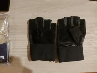 Guanti palestra pesi GIMER dorso elasticizzato L