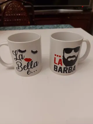 Tazze mug La Bella e La Barba