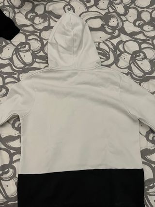 Sudadera Jordan Air Blanca y Negra