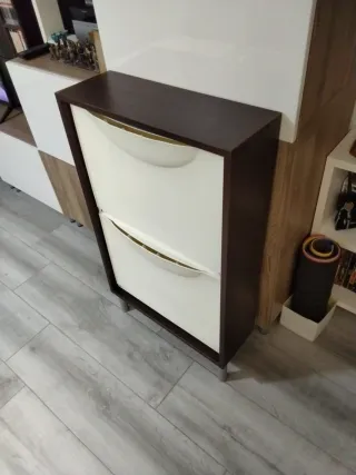 Zapatero 8 pares wengue