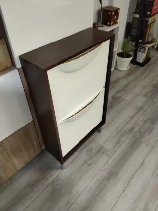 Zapatero 8 pares wengue