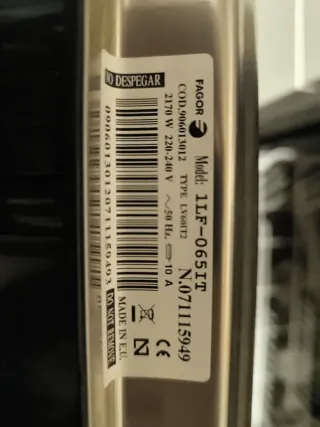 Módulo Control Lavavajillas