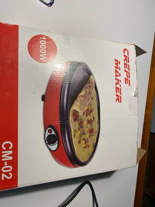 Crepera eléctrica roja