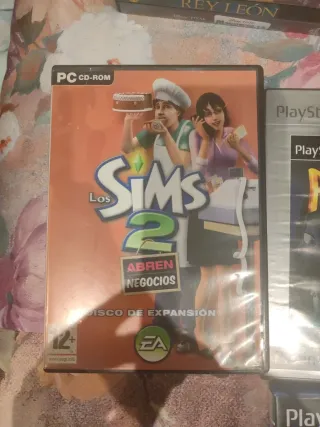 Lote Videojuegos PS2 y PC: Los Sims, Rayman