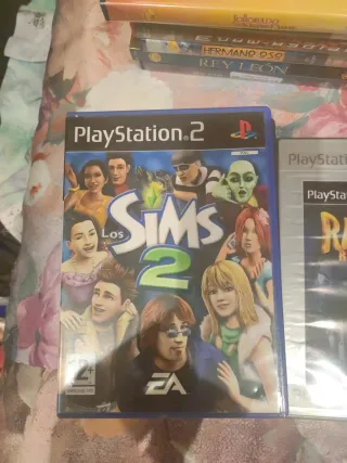 Lote Videojuegos PS2 y PC: Los Sims, Rayman
