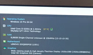 Portátil Lenovo Thinkpad L570 i5