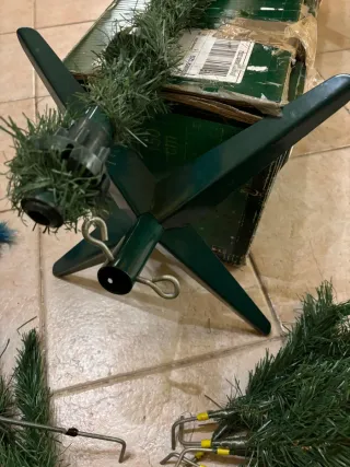 Árbol de Navidad Verde Plástico