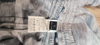 Pantalón chándal ancho ajustable gris