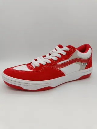 Scarpe Vans Rowan Uomo 42 Bianche Rosse