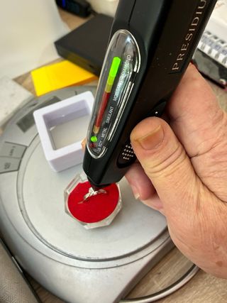 Anillo Oro 18k Diamante Natural 1.00 Ct SI2/D