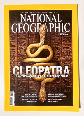 NATIONAL GEOGRAPHIC ESPAÑA -CLEOPATRA- JULIO 2011