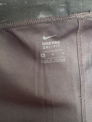 Mallas Nike Pro Dri-Fit Negras Talla M