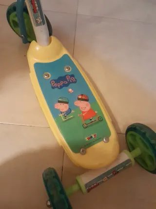 Patinete Peppa Pig 3 Ruedas