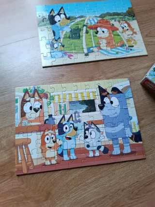 Puzzles Bluey 2x50 piezas