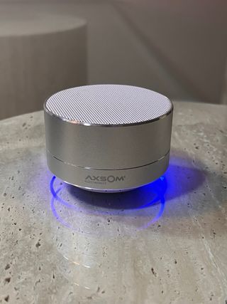 Altavoz Bluetooth Axsom Plata