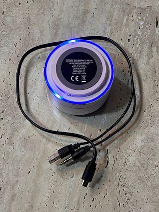 Altavoz Bluetooth Axsom Plata