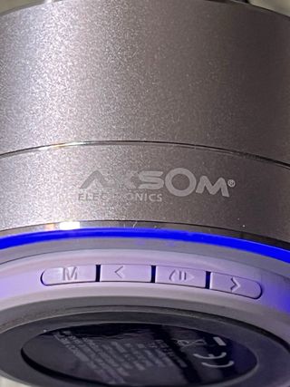 Altavoz Bluetooth Axsom Plata