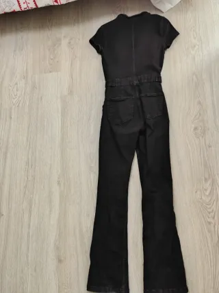 Mono vaquero Bershka negro