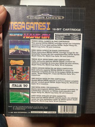 Mega Games 1 Precintado Sega Mega Drive