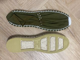 Alpargatas caqui nuevas Talla 36