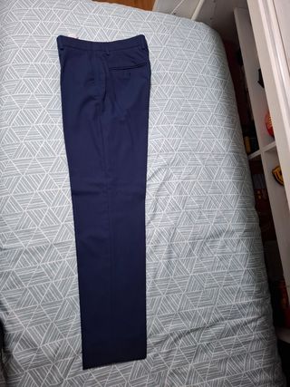 Traje Zara Azul Talla M