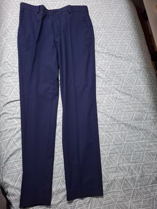 Traje Zara Azul Talla M