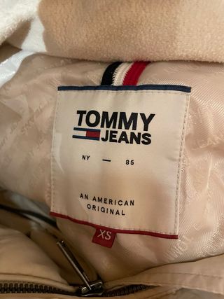 Abrigo Tommy Hilfiger niña talla XS