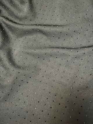 Blusa asimétrica Negra Brillante