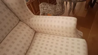 Sillón grande tapizado