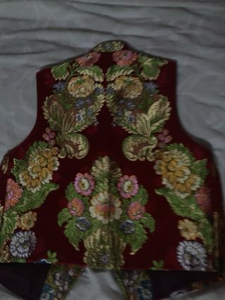 Chaleco fallero rojo