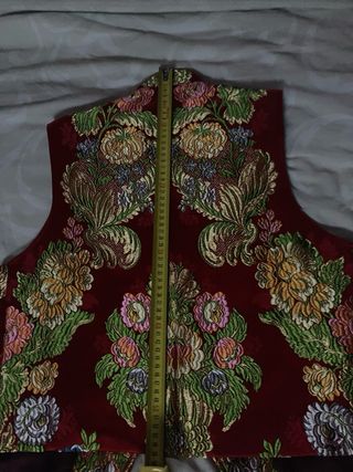 Chaleco fallero rojo