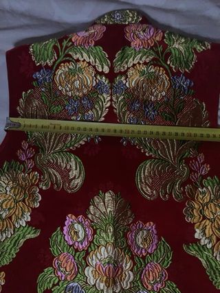 Chaleco fallero rojo