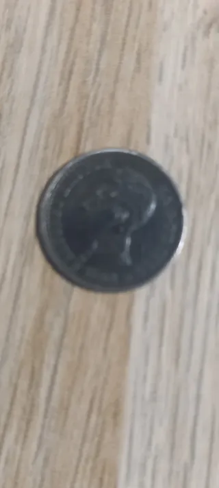 Moneda antigua. Moneda de 50 céntimos de 1904