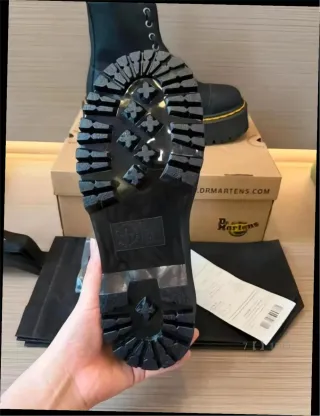 Botas Dr. Martens Negras Cremallera