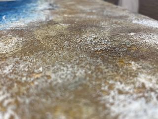 Cuadro Textura Playa Mar Azul