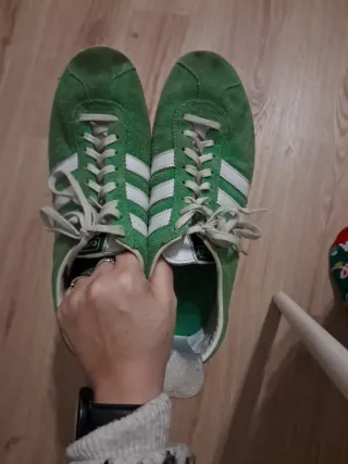 Adidas Gazelle vintage verdes