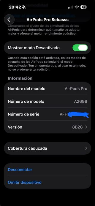Airpods Pro 2 (2ª Gen) Originales