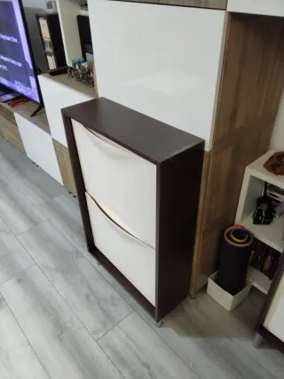 Zapatero 8 pares wengue