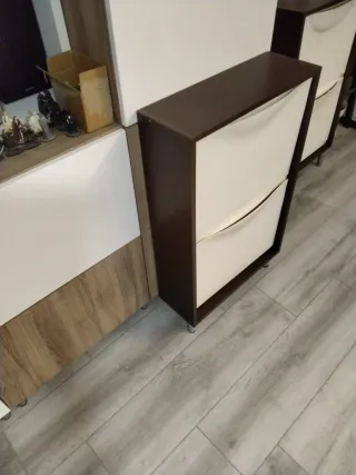 Zapatero 8 pares wengue