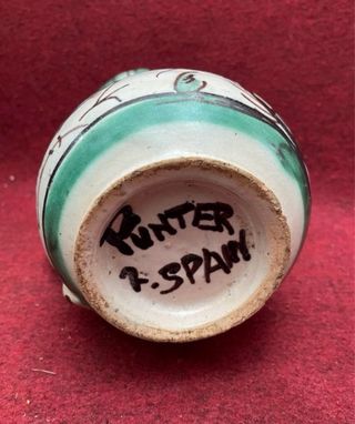 Jarra cerámica antigua Punter Teruel