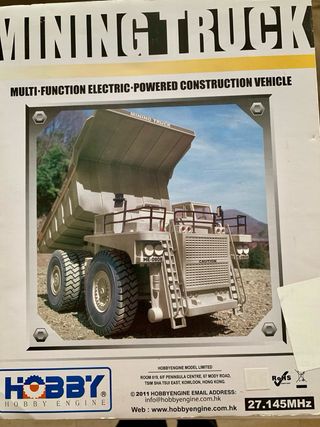 Camión Minero Teledirigido Hobby Engine 1:24