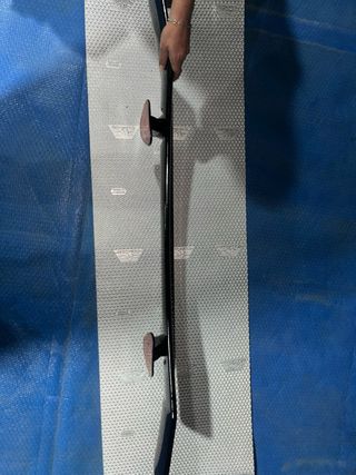 Alerón coche negro brillo