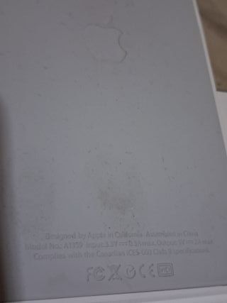 Teclado Apple Plata y Blanco