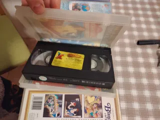 Lote 6 Film VHS Disney (Spagnolo)